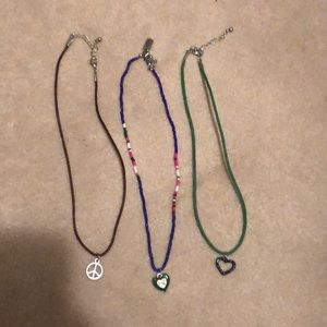 Aeropostale necklaces